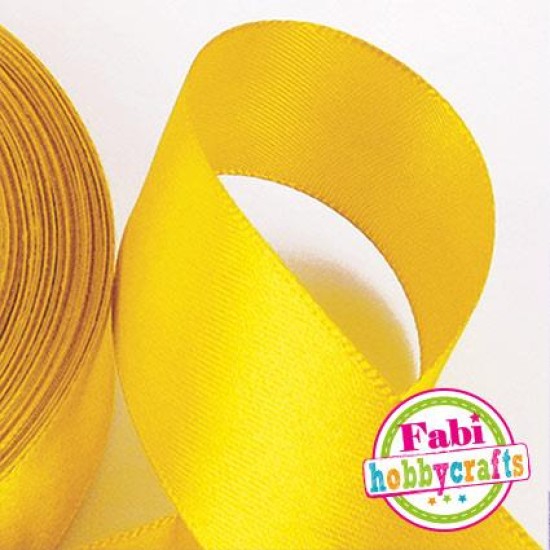 ΚΟΡΔΕΛΑ ΣΑΤΕΝ 1.5CM Χ 50Μ - ΚΙΤΡΙΝΗ