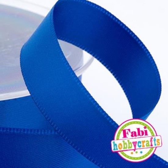 ΚΟΡΔΕΛΑ ΣΑΤΕΝ 1CM Χ 50Μ - ΜΠΛΕ