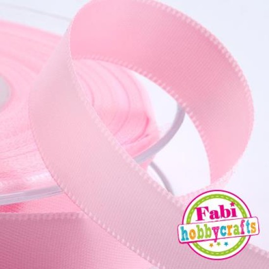 ΚΟΡΔΕΛΑ ΣΑΤΕΝ 1CM Χ 50Μ - ΡΟΖ