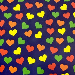 ΧΑΡΤΟΝΙ ΜΟΤΙΒΑ ΚΑΡΔΙΕΣ 50 Χ 70cm