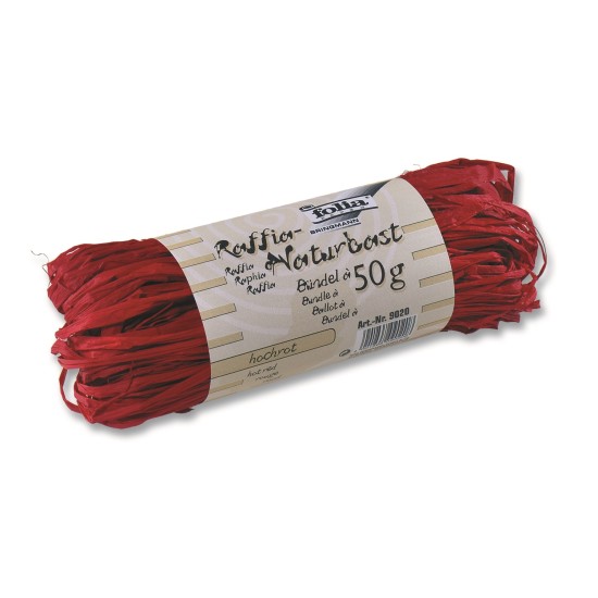 ΧΟΡΤΟ ΔΙΑΚΟΣΜΗΣΗΣ ΦΥΣΙΚΟ ΧΡΩΜΑΤΙΣΤΟ - ΚΟΚΚΙΝΟ