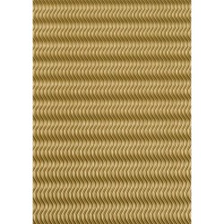 ΧΑΡΤΟΝΙ ΚΥΜΑΤΙΣΤΟ ΤΡΙΣΔΙΑΣΤΑΤΟ - ΧΡΥΣΟ