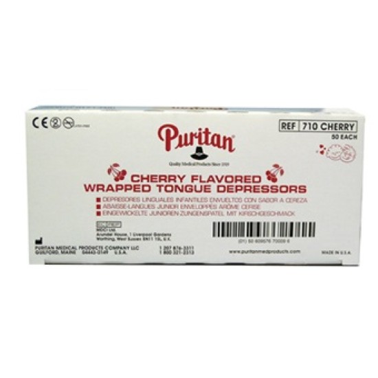 ΓΛΩΣΣΟΠΙΕΣΤΡΑ ΜΕ ΓΕΥΣΗ ΚΕΡΑΣΙ - FLAVORED TONGUE DEPRESSORS CHERRY