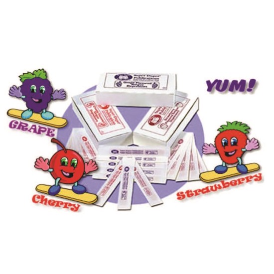 ΓΛΩΣΣΟΠΙΕΣΤΡΑ ΜΕ ΓΕΥΣΗ ΣΤΑΦΥΛΙ - FLAVORED TONGUE DEPRESSORS GRAPE