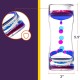 ΑΙΣΘΗΤΗΡΙΑΚΗ ΚΛΕΨΥΔΡΑ LIQUID MOTION BUBBLER PURPLE
