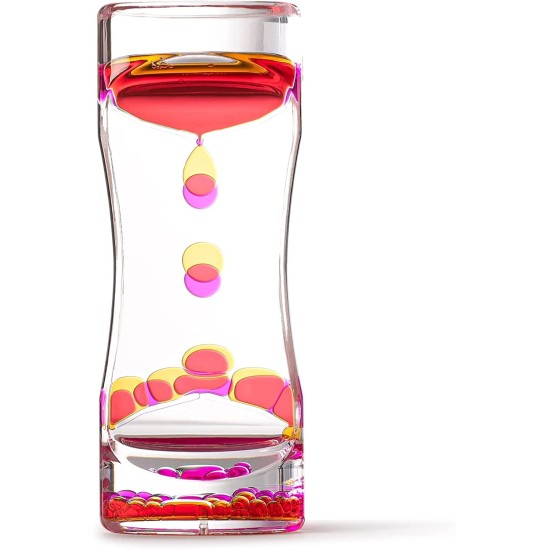 ΑΙΣΘΗΤΗΡΙΑΚΗ ΚΛΕΨΥΔΡΑ LIQUID MOTION BUBBLER PINK