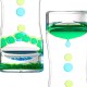 ΑΙΣΘΗΤΗΡΙΑΚΗ ΚΛΕΨΥΔΡΑ LIQUID MOTION BUBBLER GREEN
