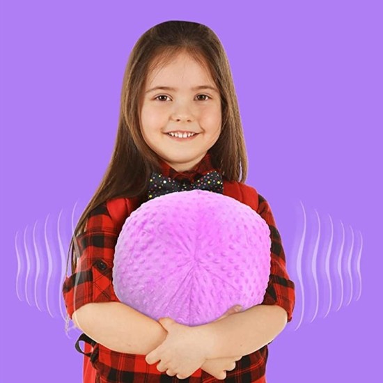 ΑΙΣΘΗΤΗΡΙΑΚΟ ΜΑΞΙΛΑΡΙ ΒΟΤΣΑΛΟ ΜΕ ΔΟΝΗΣΗ VIBRATING SENSORY PILLOW PURPLE