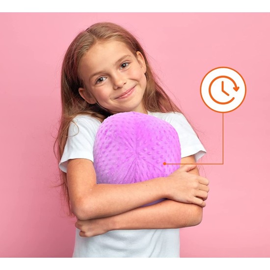 ΑΙΣΘΗΤΗΡΙΑΚΟ ΜΑΞΙΛΑΡΙ ΒΟΤΣΑΛΟ ΜΕ ΔΟΝΗΣΗ VIBRATING SENSORY PILLOW PURPLE