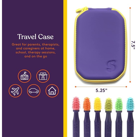 ΣΕΤ ΛΑΒΕΣ ΣΤΟΜΑΤΙΚΗΣ ΕΥΑΙΣΘΗΤΟΠΟΙΗΣΗΣ SENSORY MOUTH BRUSHES