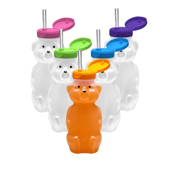 ΕΚΠΑΙΔΕΥΤΙΚΟ ΜΠΟΥΚΑΛΙ ΚΑΤΑΠΟΣΗΣ ΥΓΡΩΝ JUICY COLOR BEAR BOTTLE