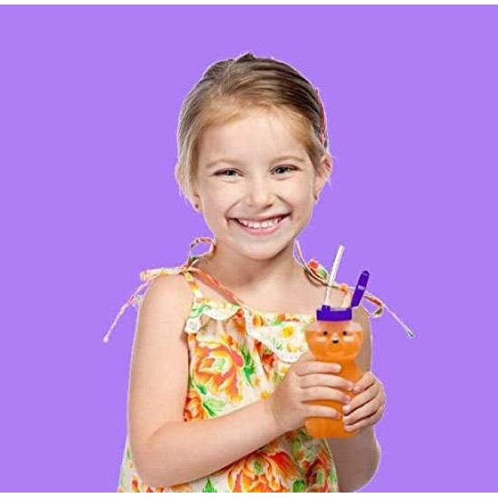 ΕΚΠΑΙΔΕΥΤΙΚΟ ΜΠΟΥΚΑΛΙ ΚΑΤΑΠΟΣΗΣ ΥΓΡΩΝ JUICY COLOR BEAR BOTTLE