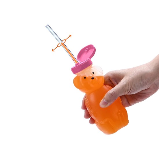 ΕΚΠΑΙΔΕΥΤΙΚΟ ΜΠΟΥΚΑΛΙ ΚΑΤΑΠΟΣΗΣ ΥΓΡΩΝ JUICY COLOR BEAR BOTTLE