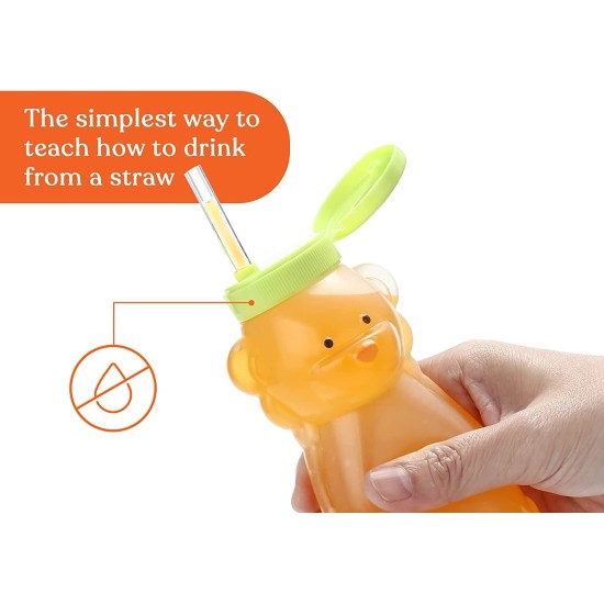 ΕΚΠΑΙΔΕΥΤΙΚΟ ΜΠΟΥΚΑΛΙ ΚΑΤΑΠΟΣΗΣ ΥΓΡΩΝ JUICY BUNNY BOTTLE