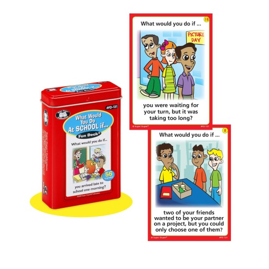 ΚΑΡΤΕΣ ΣΥΝΟΜΙΛΙΑΣ “ΤΙ ΘΑ ΚΑΝΕΙΣ ΣΤΟ ΣΧΟΛΕΙΟ ΑΝ…”