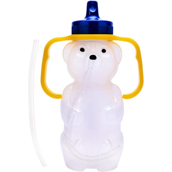 ΕΚΠΑΙΔΕΥΤΙΚΟ ΜΠΟΥΚΑΛΙ ΚΑΤΑΠΟΣΗΣ ΥΓΡΩΝ JUICY BEAR BOTTLE CLASSIC ΜΕ ΛΑΒΕΣ
