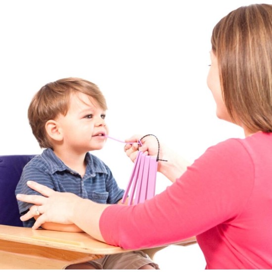 ΣΕΤ TALK TOOLS JAW GRADING BITE BLOCKS PURPLE