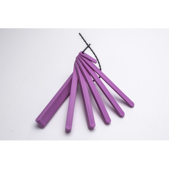 ΣΕΤ TALK TOOLS JAW GRADING BITE BLOCKS PURPLE