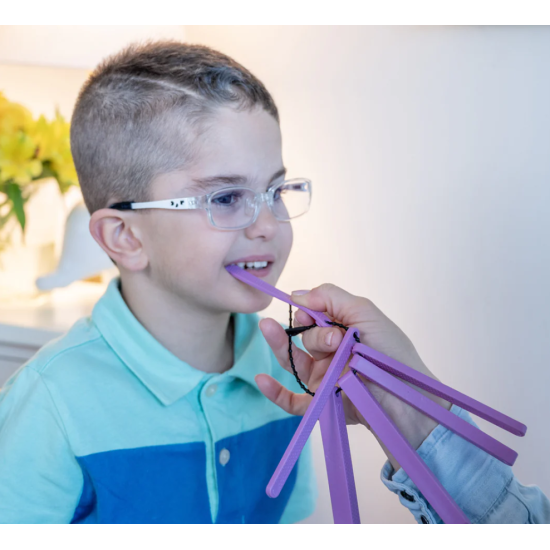 ΣΕΤ TALK TOOLS JAW GRADING BITE BLOCKS PURPLE