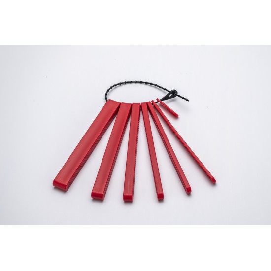 ΣΕΤ TALK TOOLS JAW GRADING BITE BLOCKS RED