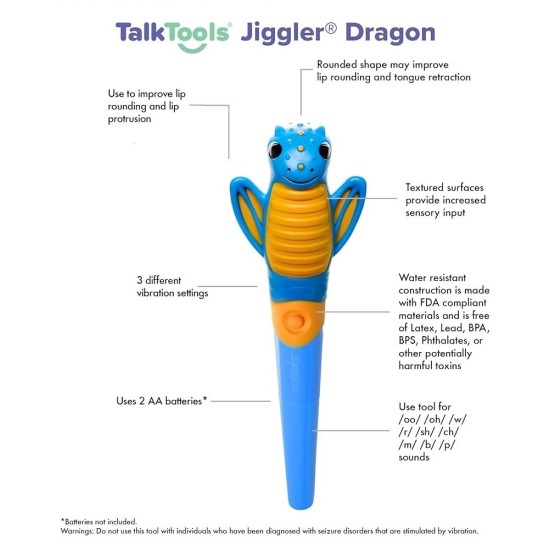ΣΤΟΜΑΤΟΠΡΟΣΩΠΙΚΟ ΠΑΙΧΝΙΔΙ ΔΟΝΗΣΗΣ MASSAGER JIGGLER DRAGON