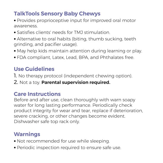 ΣΤΟΜΑΤΟΜΑΣΗΤΙΚΟ SENSI BABY CHEWY GROOVES HARD