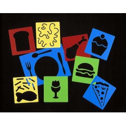 ΣΤΕΝΣΙΛ "ΦΑΓΗΤΑ"