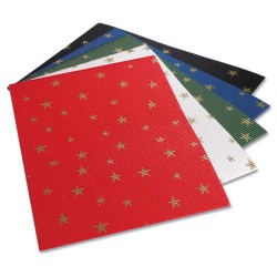 ΧΑΡΤΟΝΙ ΚΥΜΑΤΙΣΤΟ "ΑΣΤΕΡΙΑ" - ΜΑΥΡΟ