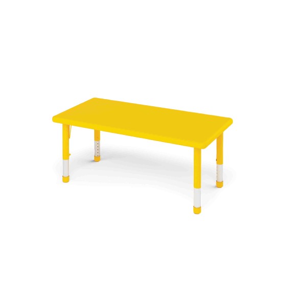 BUTTERFLY TABLE RECTANGULAR COLOR YELLOW